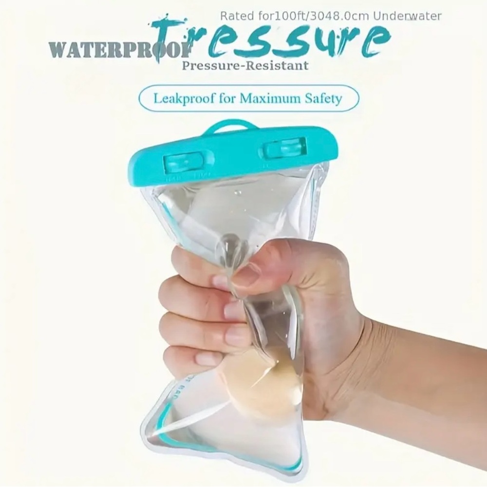 Universal Waterproof Phone Pouch - Blue - Picture 8 of 8